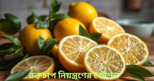 রক্তচাপ নিয়ন্ত্রণে লেবুর ব্যাবহার